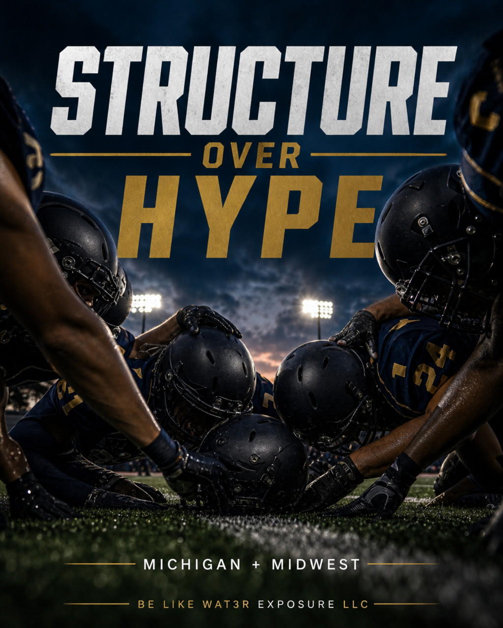 Coach-guided athlete development and recruiting preparation with Be Like Wat3r Exposure