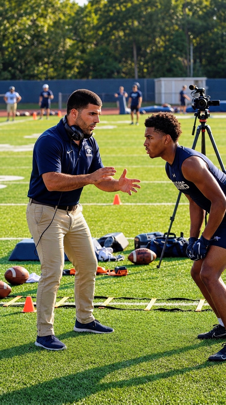 Coach-guided athlete development and recruiting preparation with Be Like Wat3r Exposure