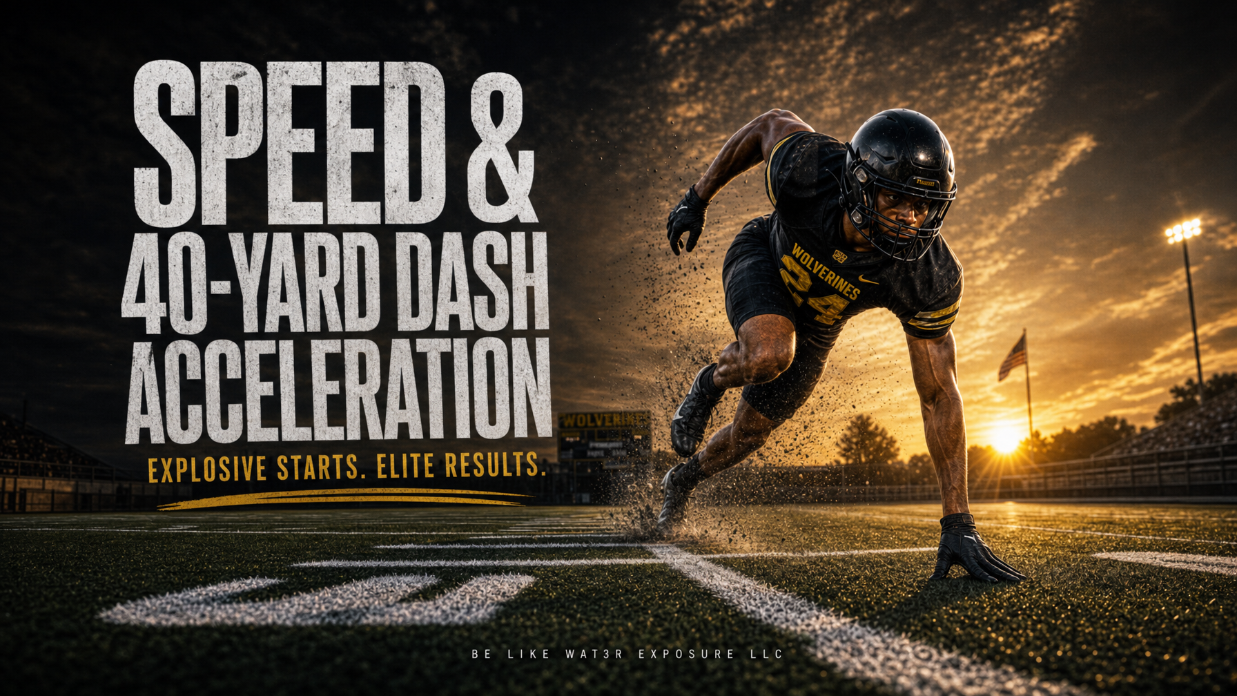 Coach-guided athlete development and recruiting preparation with Be Like Wat3r Exposure
