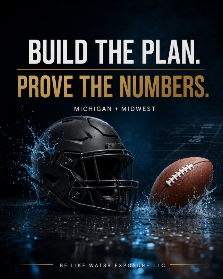 Coach-guided athlete development and recruiting preparation with Be Like Wat3r Exposure