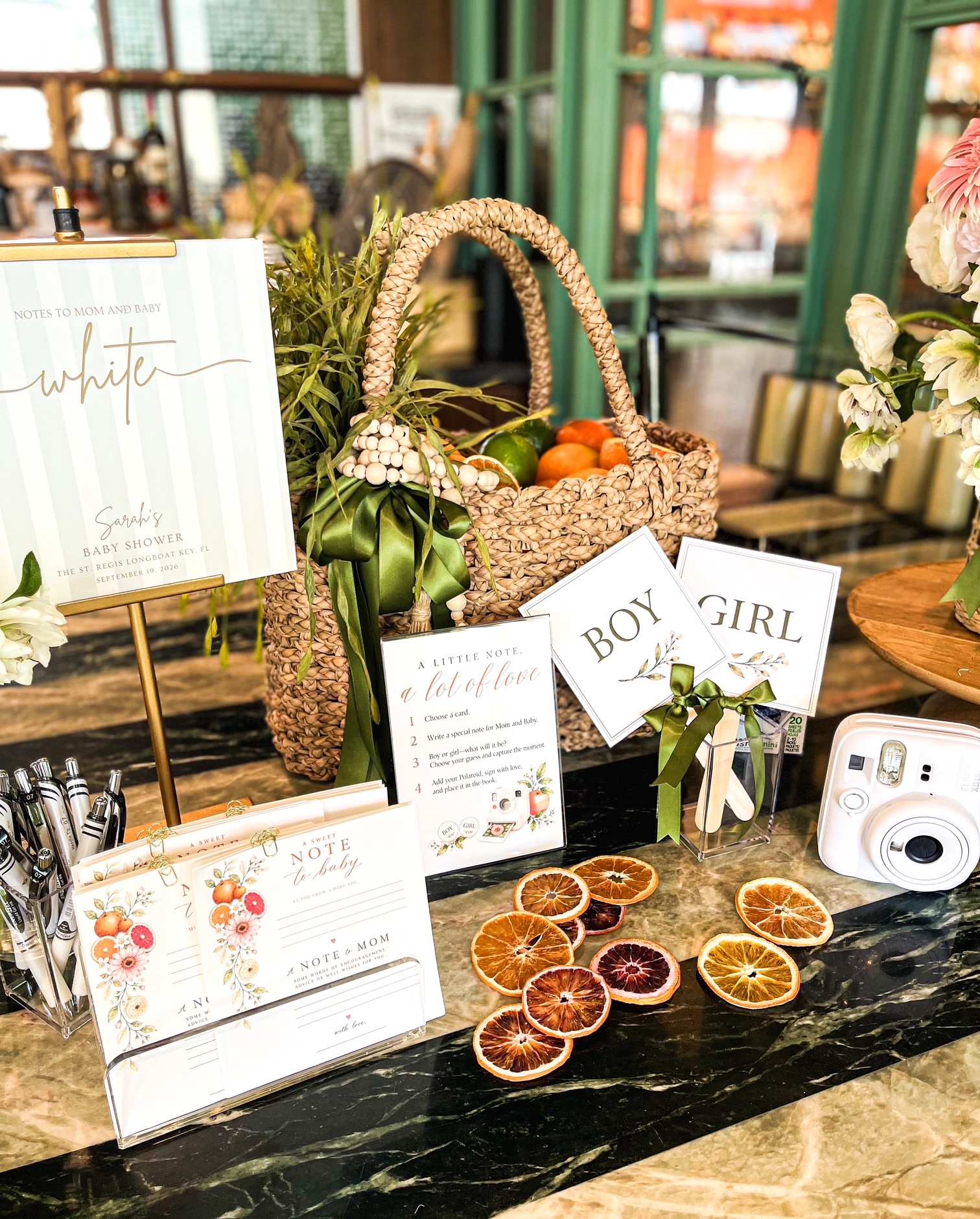 Personalized event favor design in St. Petersburg, FL by Two Sisters Events
