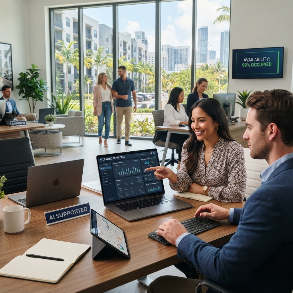 Why Miami Multifamily Operators Are Turning to AI for Peak Seasonal Leasing Demand