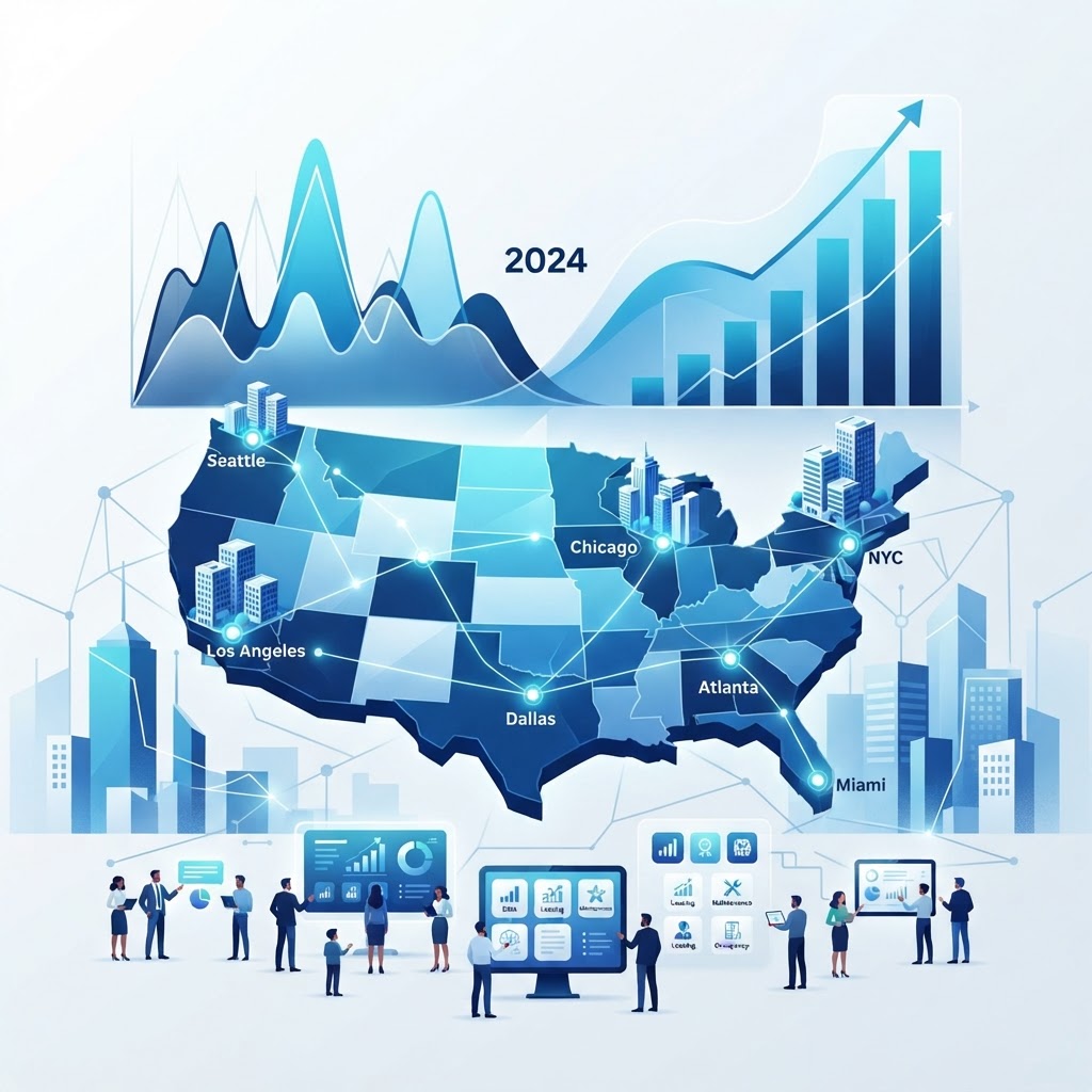 Navigating the 2024 US Multifamily Market: Supply Volatility and Operational Efficiency