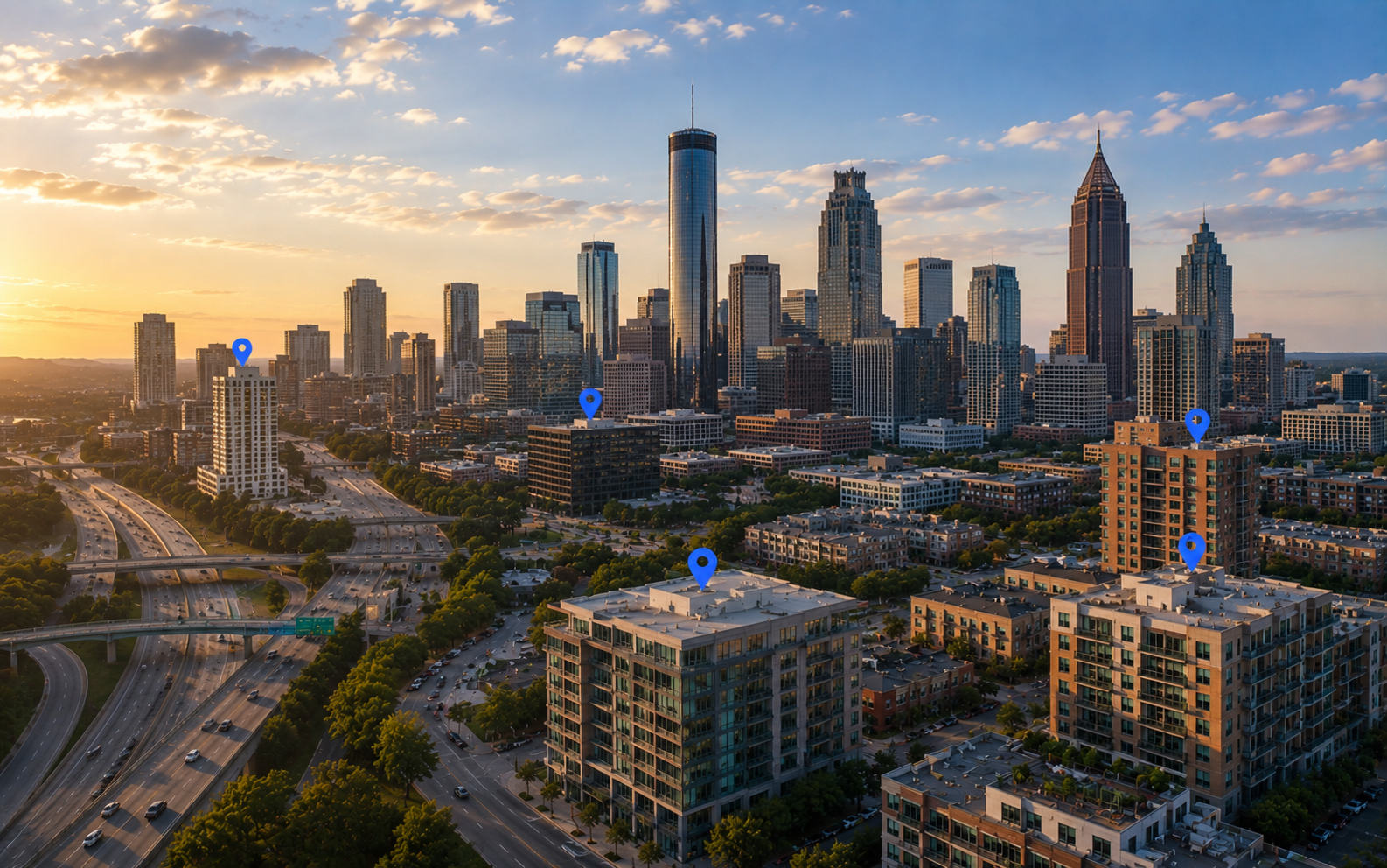 City skyline 4