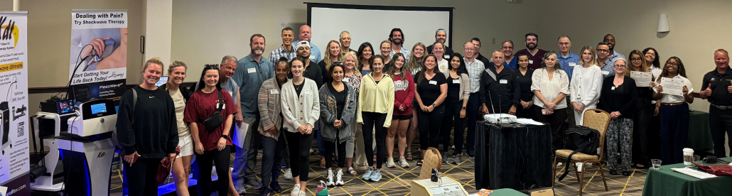 KDT and PiezoWave shockwave therapy training seminar with certified practitioners