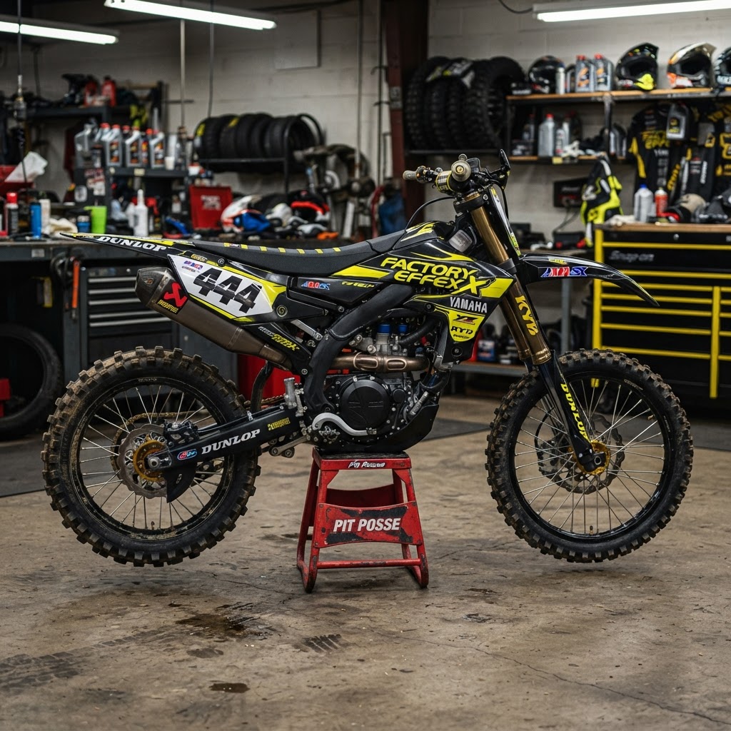MX Race Build - customized motorcycle