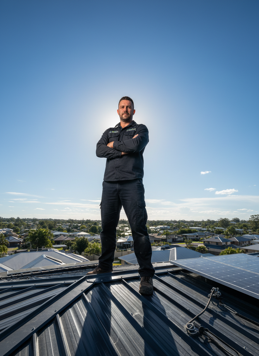 Iron Clad Roofing business owner