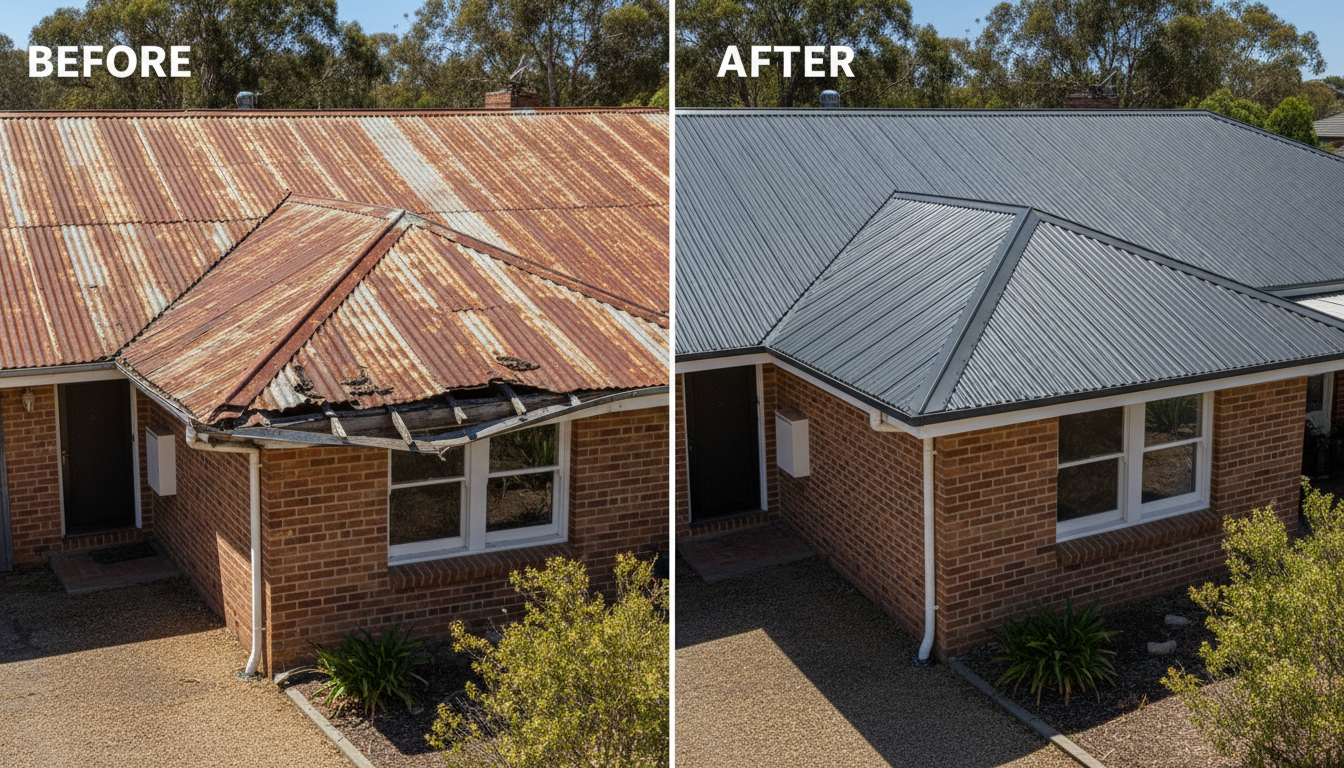 Roof Replacement in North Melbourne
