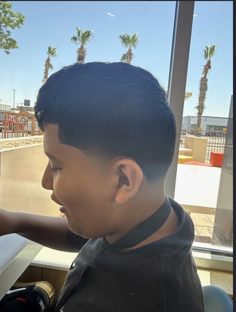 Kids design cut at Imperium Barbershop