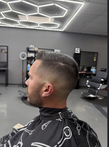 Precision fade at Imperium Barbershop