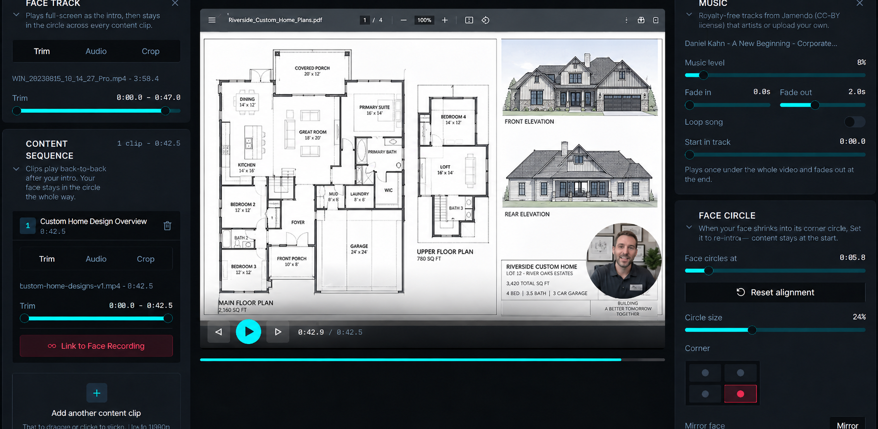 PRESENT — Custom Home Plans