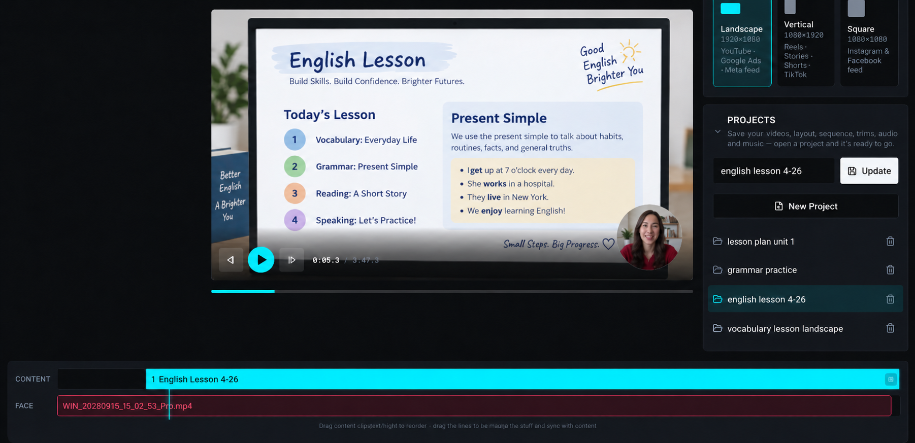 TEACH — English Lesson