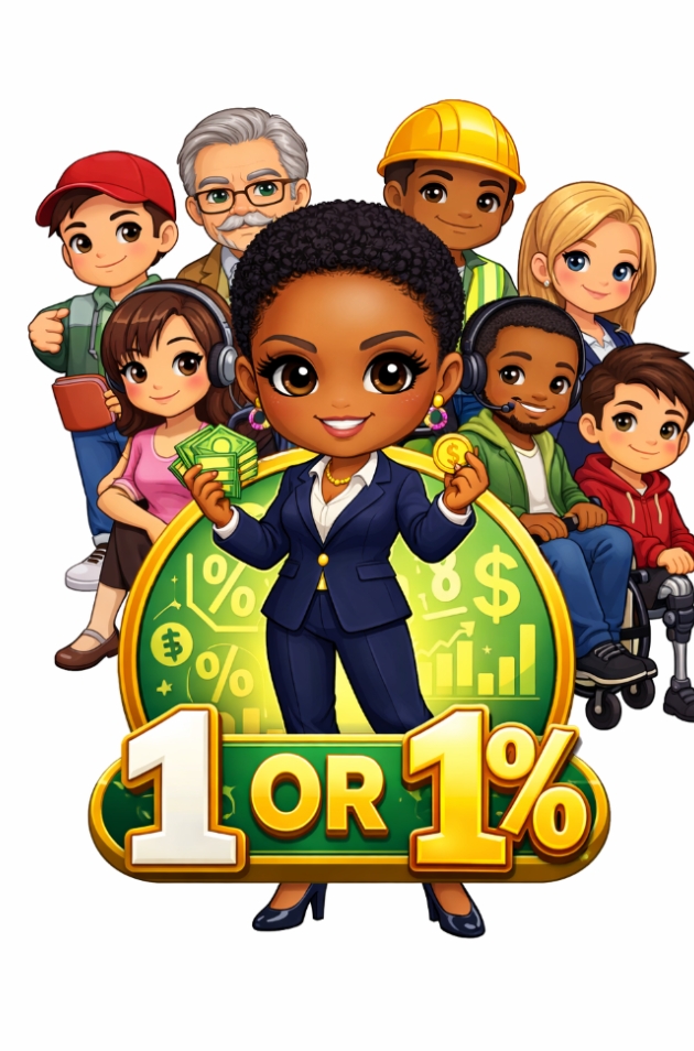 1 or 1%