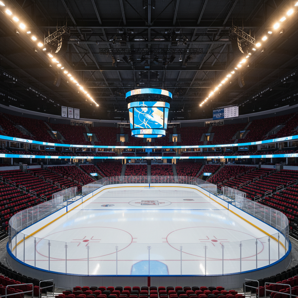 Hockey arena