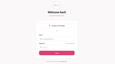 Note Sneha App template preview