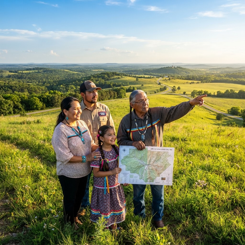 Cherokee Nation Jurisdictional Area: The 14 Counties of Northeastern Oklahoma