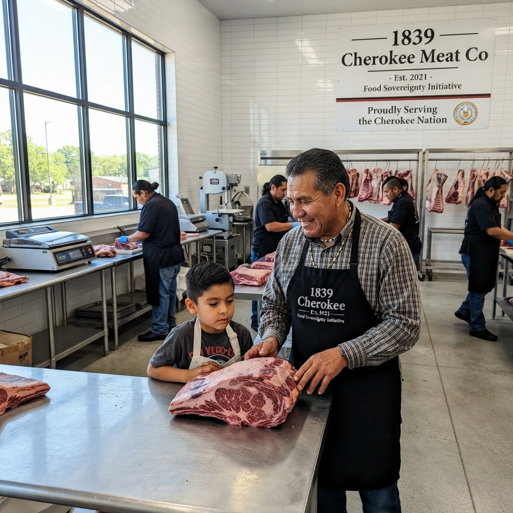 1839 Cherokee Meat Co: Cherokee Nation Food Sovereignty in Tahlequah