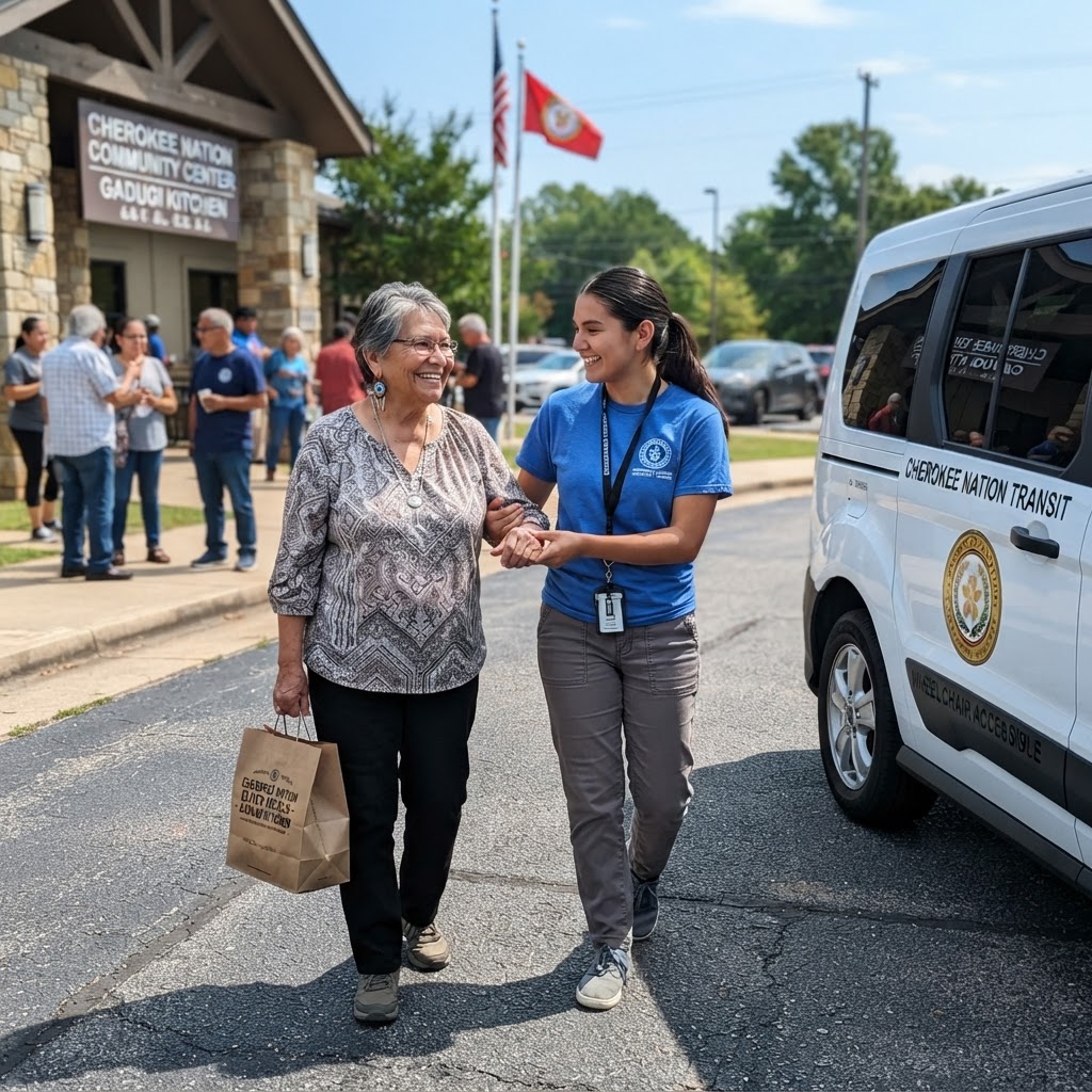 Cherokee Nation Elder Services: Nutrition, Transportation, and Care Programs