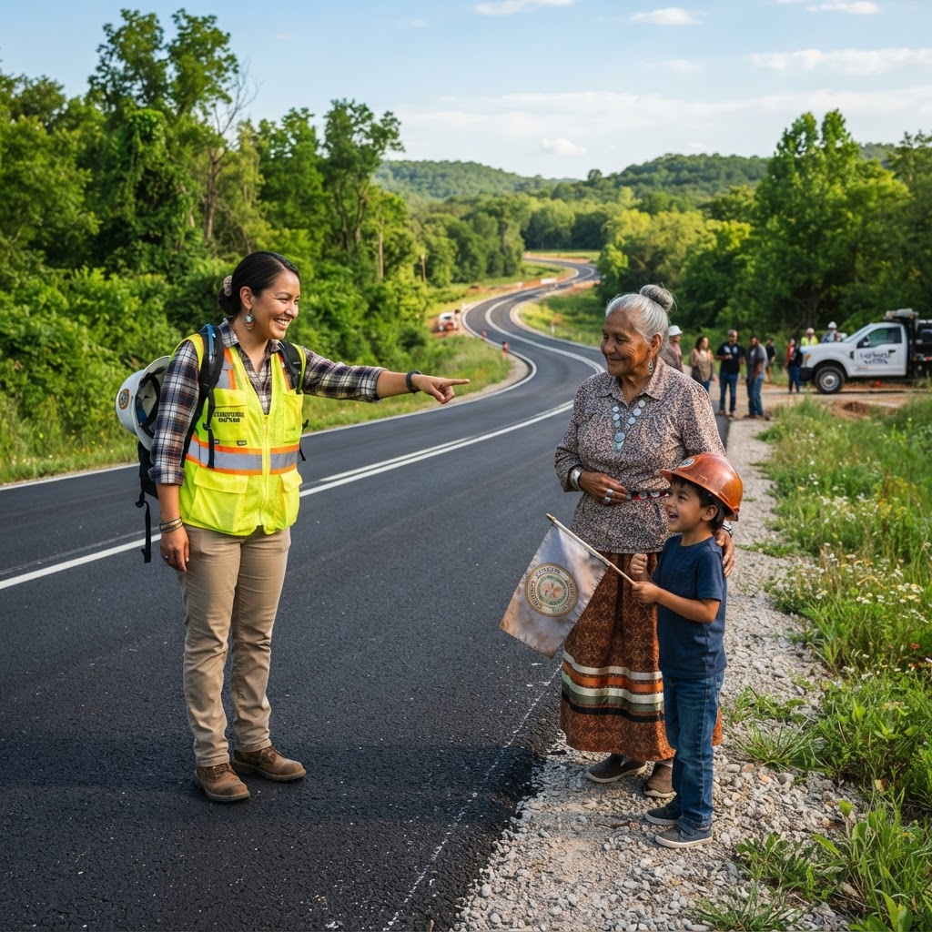 Cherokee Nation Road Department: Infrastructure and Community Development