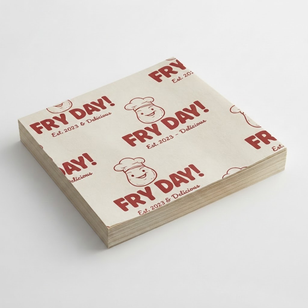 French Fries Base Paper - Grease Proof