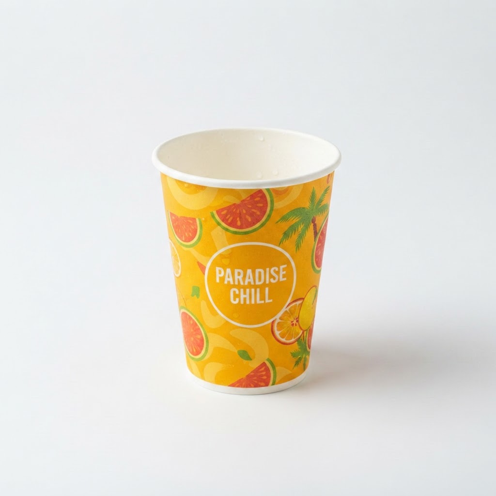 Single Wall Paper Cup - Cold Beverages