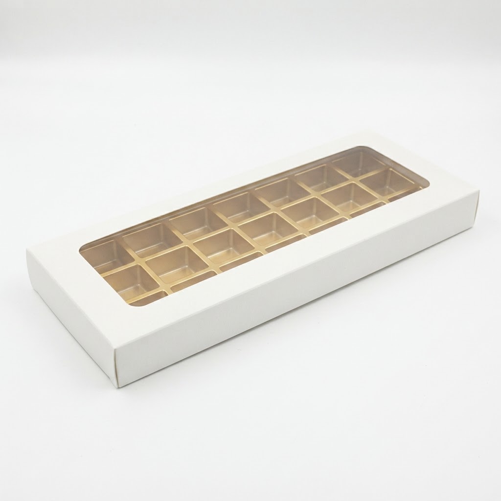 Choclate Box 21 Window Line Golden in Boxpark