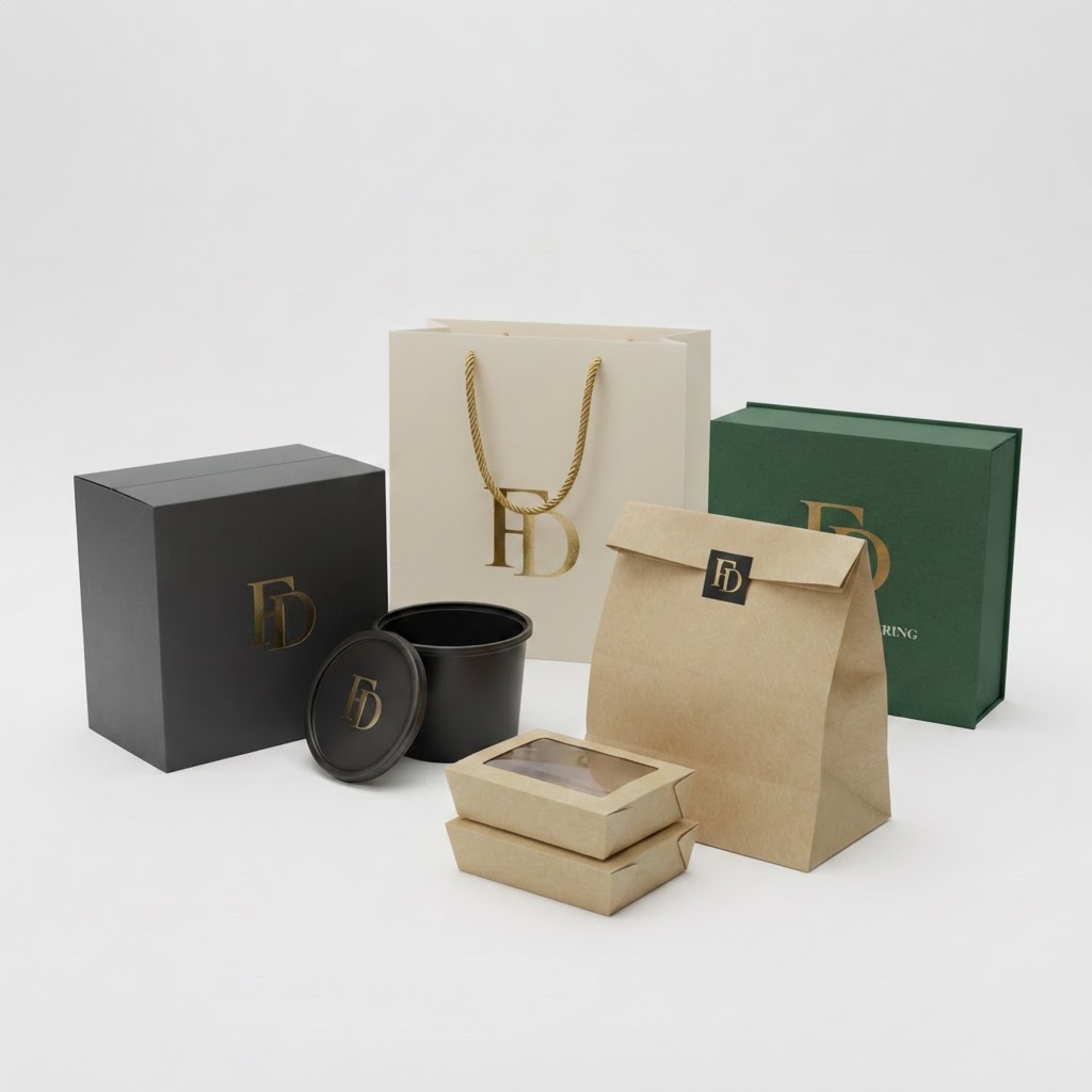 Restaurants (Medium & High End) custom packaging