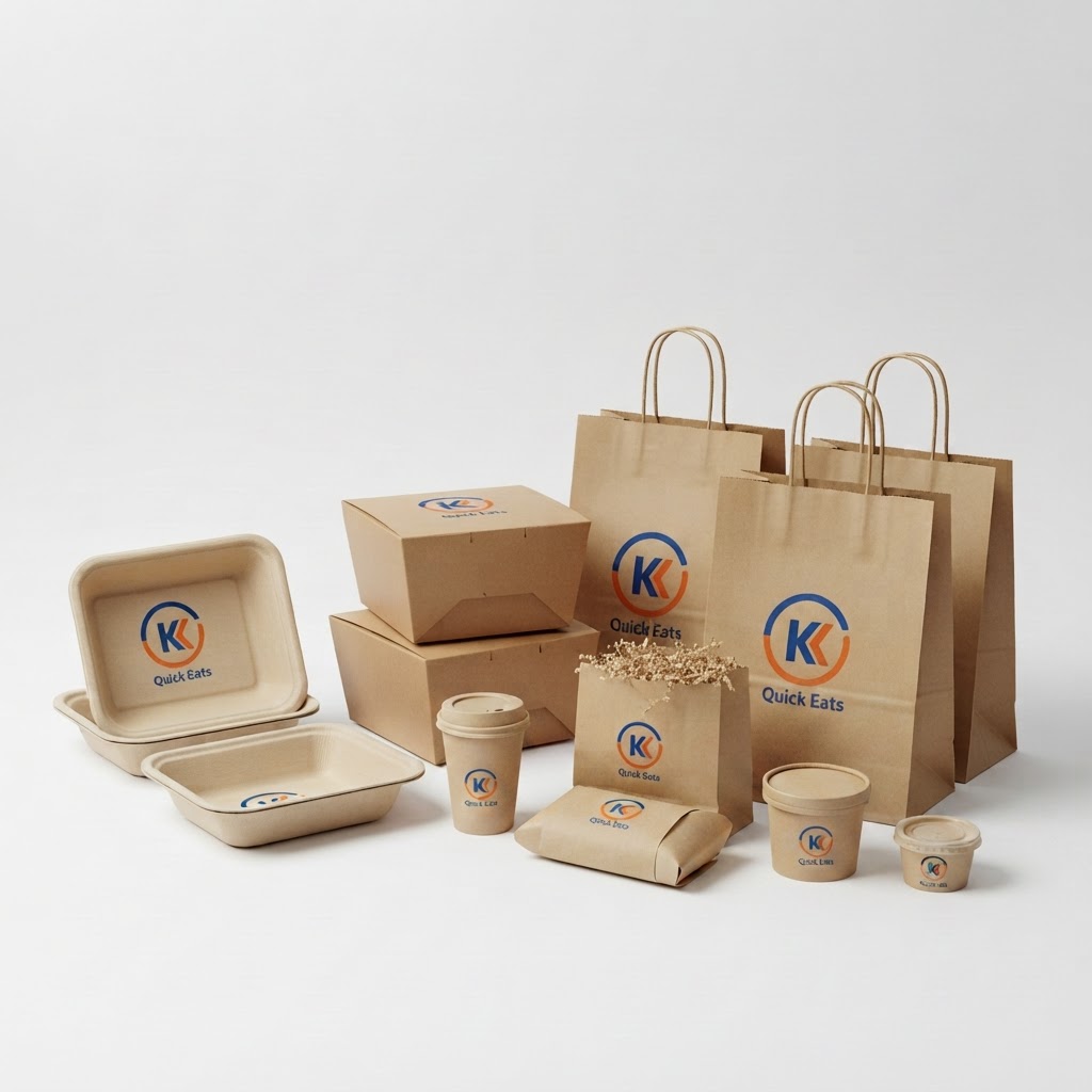 Food Kiosk custom packaging