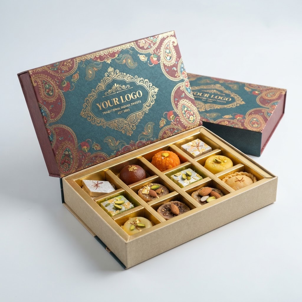 Mithai / Traditional Sweet Box view 2