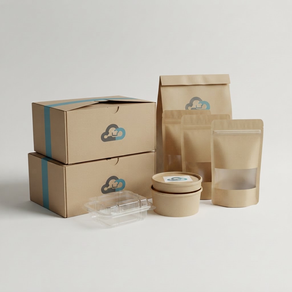 Take Away / Ghost Kitchens custom packaging
