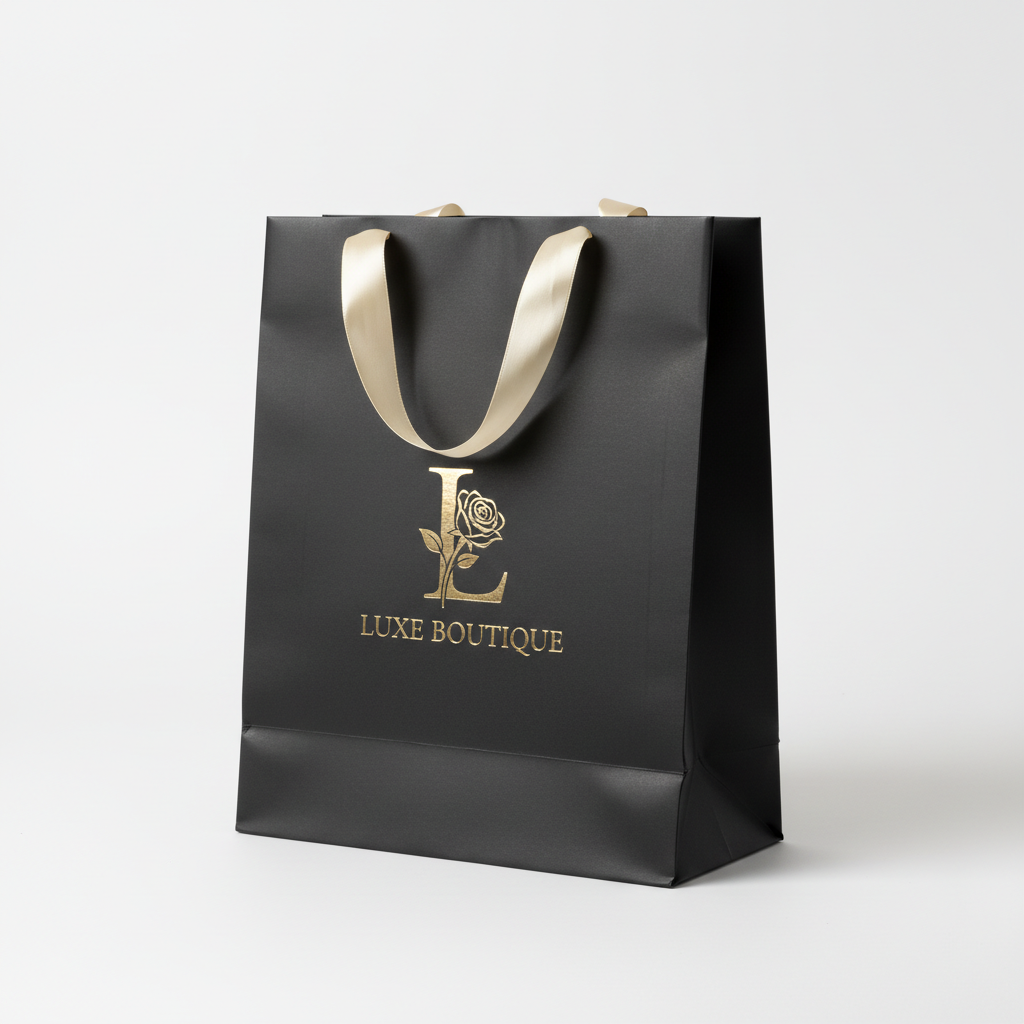 Premium Shopping Bag — custom packaging project by CustomPack