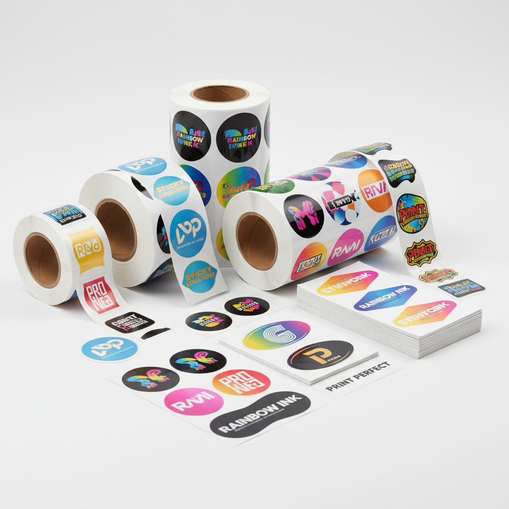 Custom Stickers custom packaging products