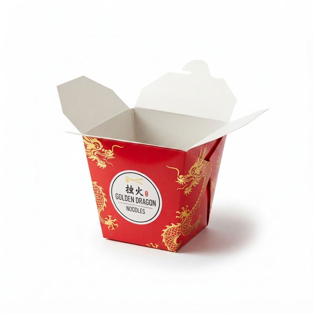 Noodle / Chinese Food Take Away Box