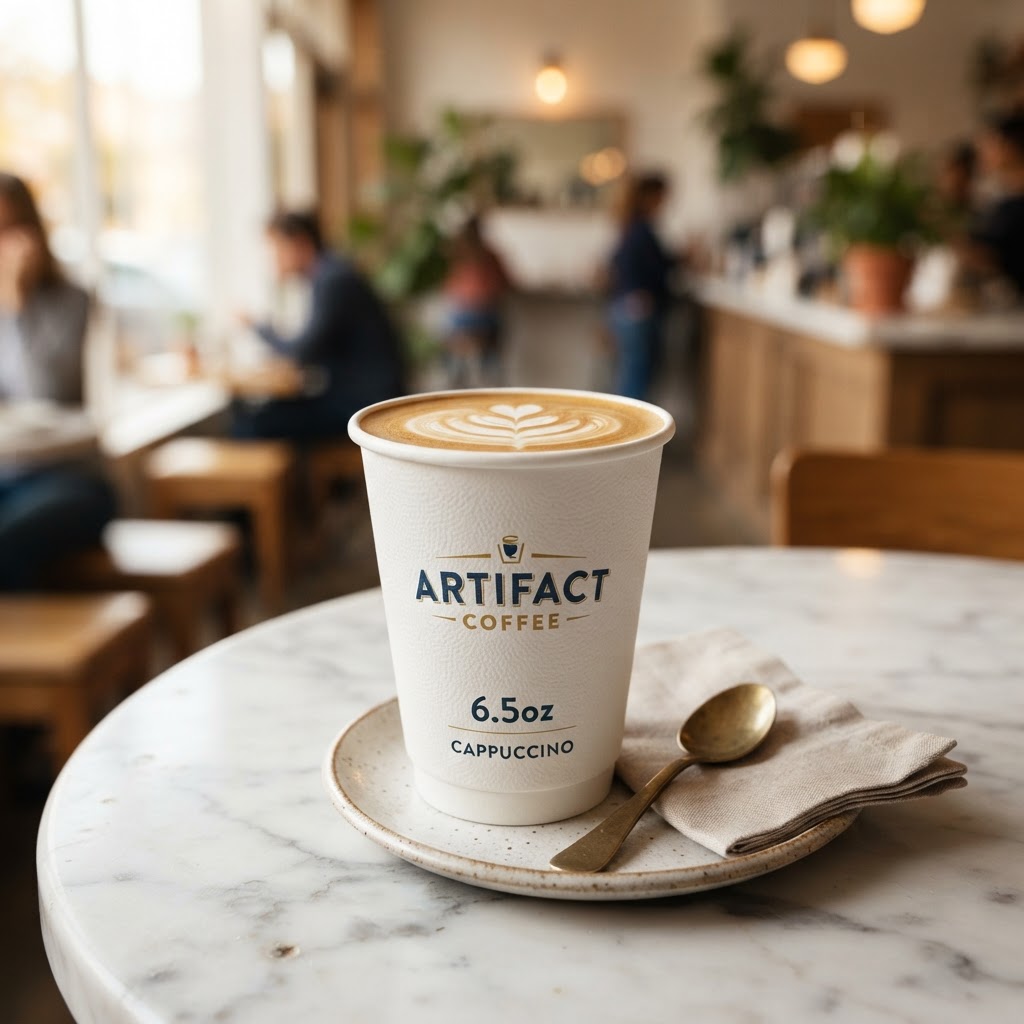 6.5oz Double Wall Paper Cup