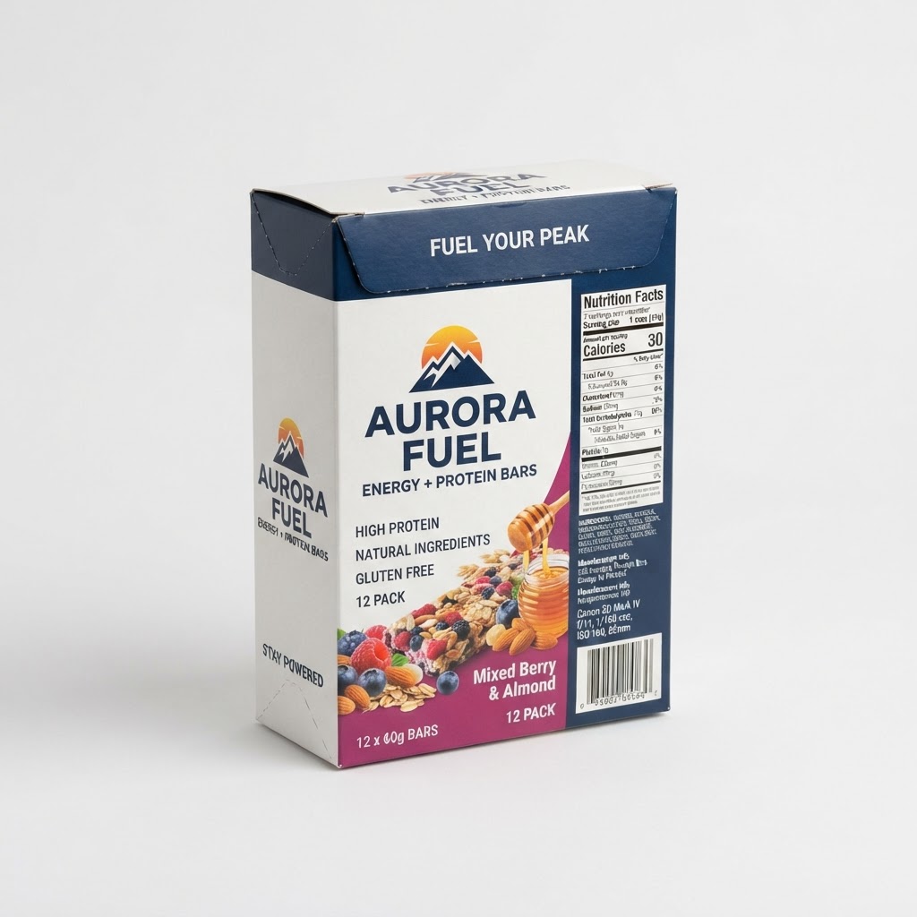 Energy Bar / Protein Bar Box