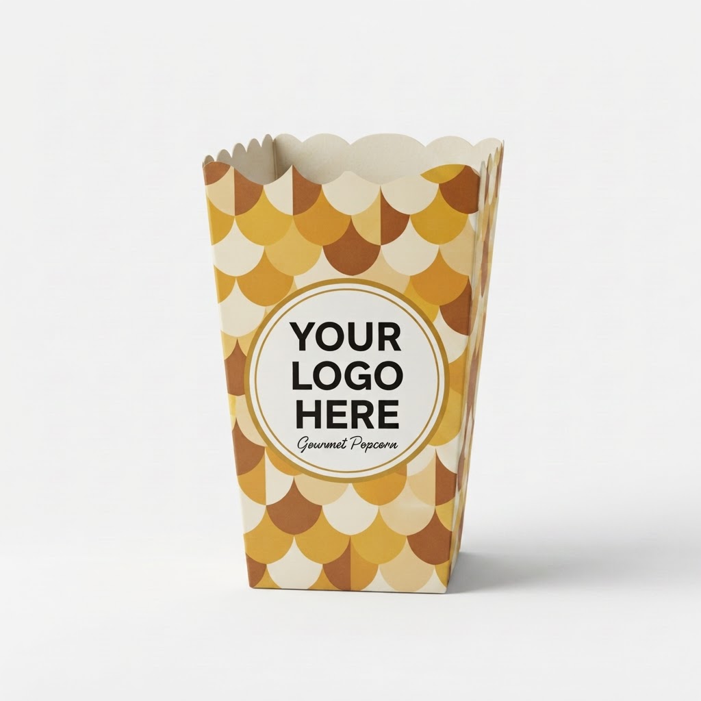 Pop Corn Box view 2
