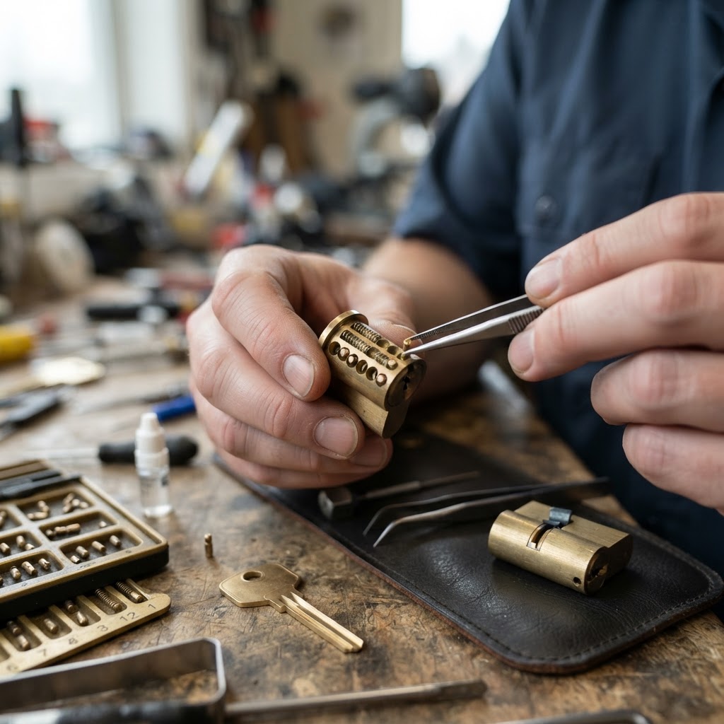 Lock rekeying service in Bethany, CT 06524 — CT Locksmith Service LLC, CT License # LCK.0000220