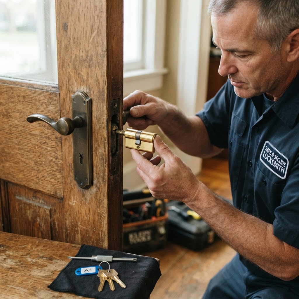 Lock change service in Bethany, CT 06524 — CT Locksmith Service LLC, CT License # LCK.0000220