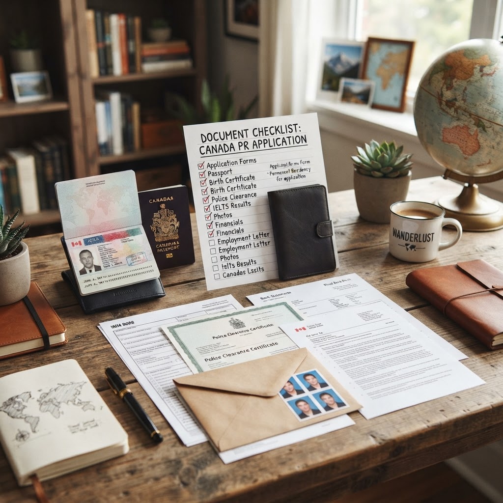 Documents Required for PR Application