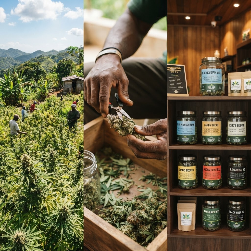The Journey of Jamaican Herb from Cultivation to Shelf