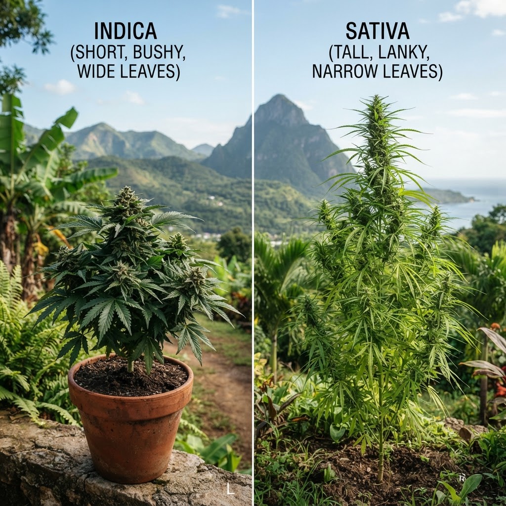 Indica vs Sativa and How Tourists Choose in Jamaica