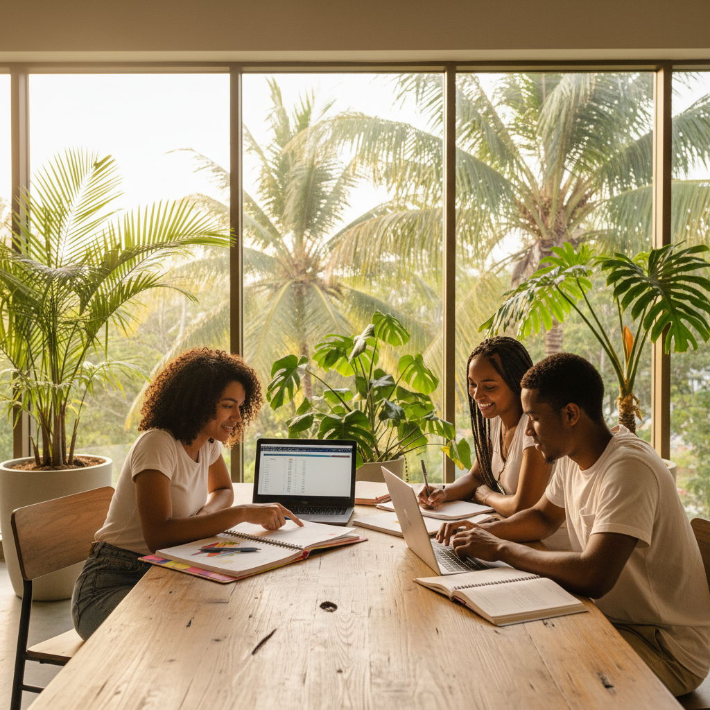 Group study · Bridgetown, Barbados