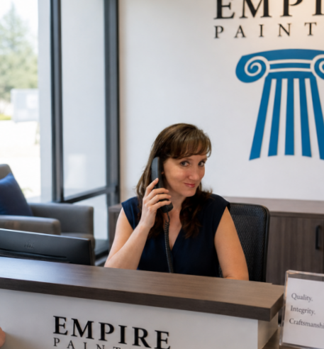 Laci Unholz, Customer Care and Scheduling at Empire Painting