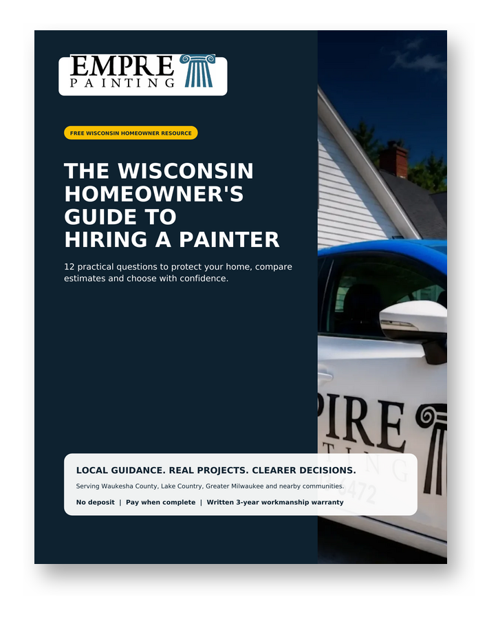Wisconsin Homeowner's Guide to Hiring a Painter cover