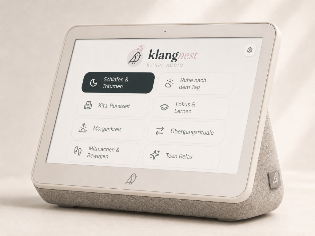 Klangnest Station – kompaktes Audio-Gerät für Kinder