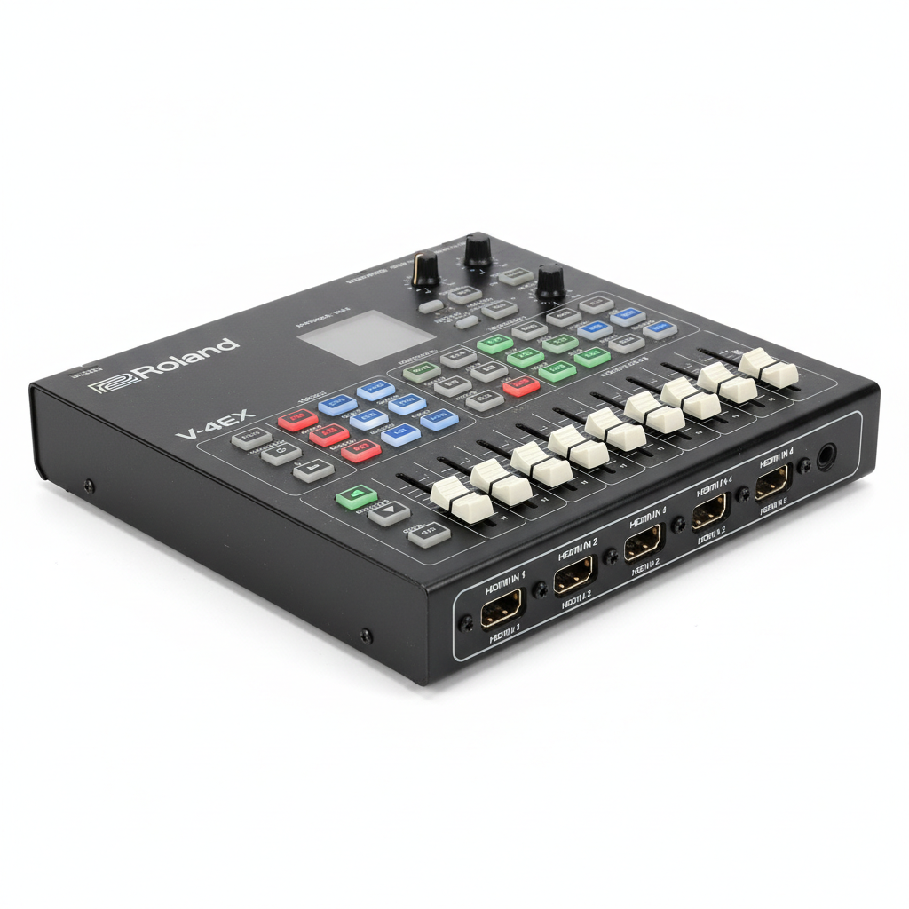 Roland V-4EX 4-Channel HDMI Video Switcher with Embedded Audio (Used)