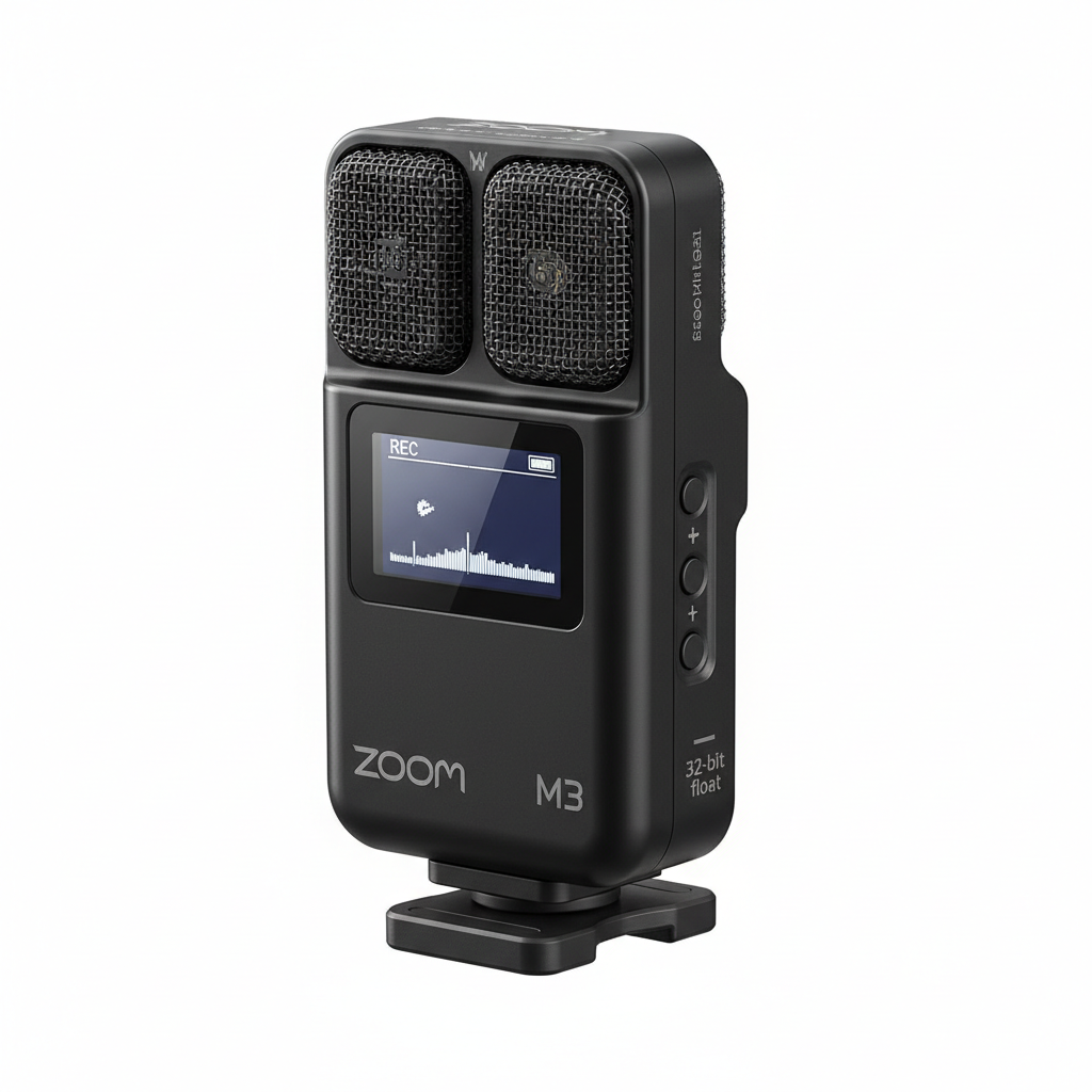 Zoom M3 MicTrak Camera-Mount Recorder