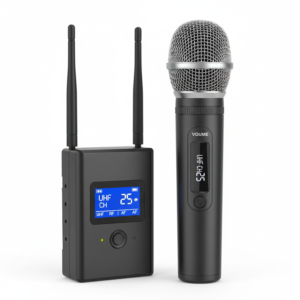 BOYA BY-WHM8 Pro Handheld UHF Wireless Microphone System