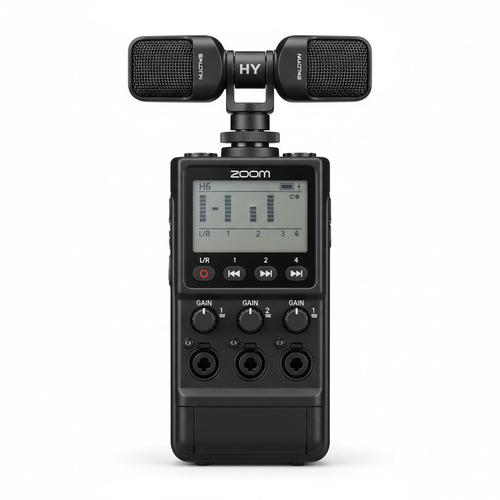 Zoom H6 Handy Recorder (New Model)