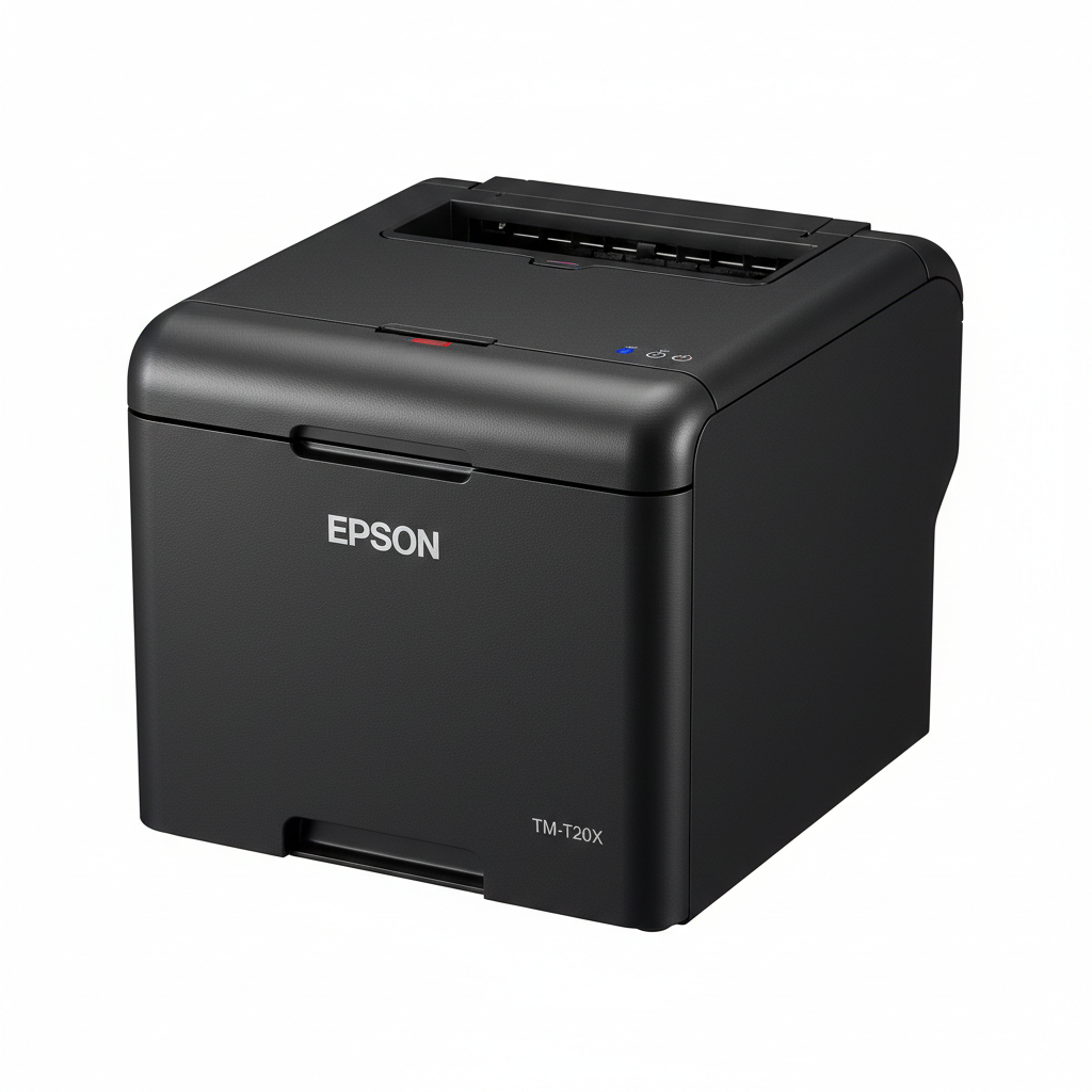 Epson TM-T20X Thermal Receipt Printer (USB+Serial, UK)